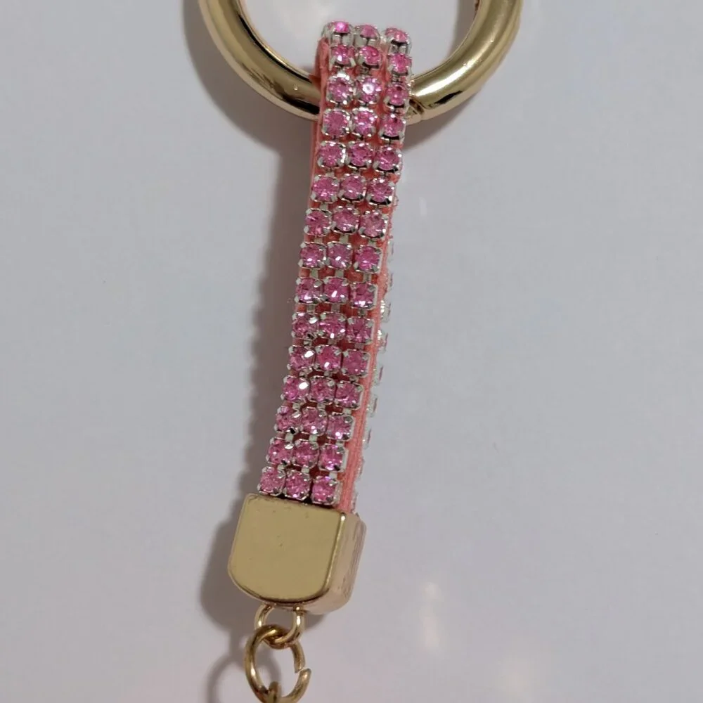 Rhinestone Bag Charm/Keychain - Picture 7 of 13